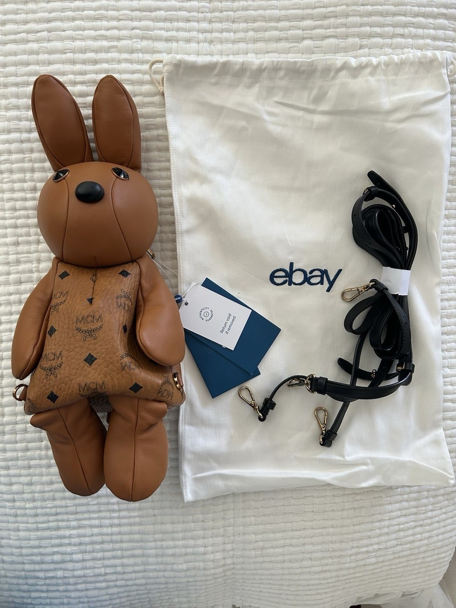 Cute McM backpack Bags | Mcm Backpack White And Brown Very Cute And Simple  main image 4