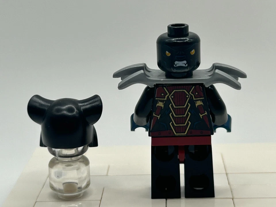 LEGO Tormak Black Outfit tiger minifigure Legends of Chima 70222 loc133 NEW - Image 4 of 4
