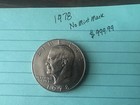 1978 Eisenhower Rare Silver Dollar - No Mint Mark