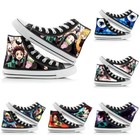 Demon Slayer Anime Canvas Shoes High Top Sneakers Trainers Casual Shoes Gift