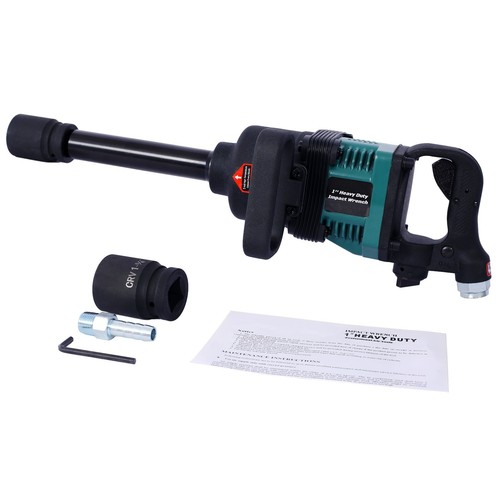 Industrial 1" inch Air Impact Wrench Gun Long Shank Pneumatic Truck with 38mm - Picture 4 of 9