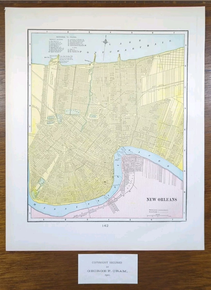フランスアンティーク MAP Vintage 1901 FRANCE Map 14