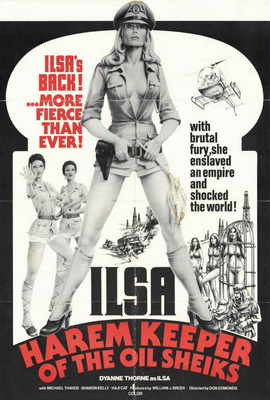 ILSA, HAREM KEEPER OF THE OIL SHEIKS Movie POSTER 27x40 Dyanne Thorne Michael