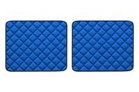 FußMatten RüCkseite Toyota Land Cruiser J150 Long 08.09-12.16 Crossover SUV Blau