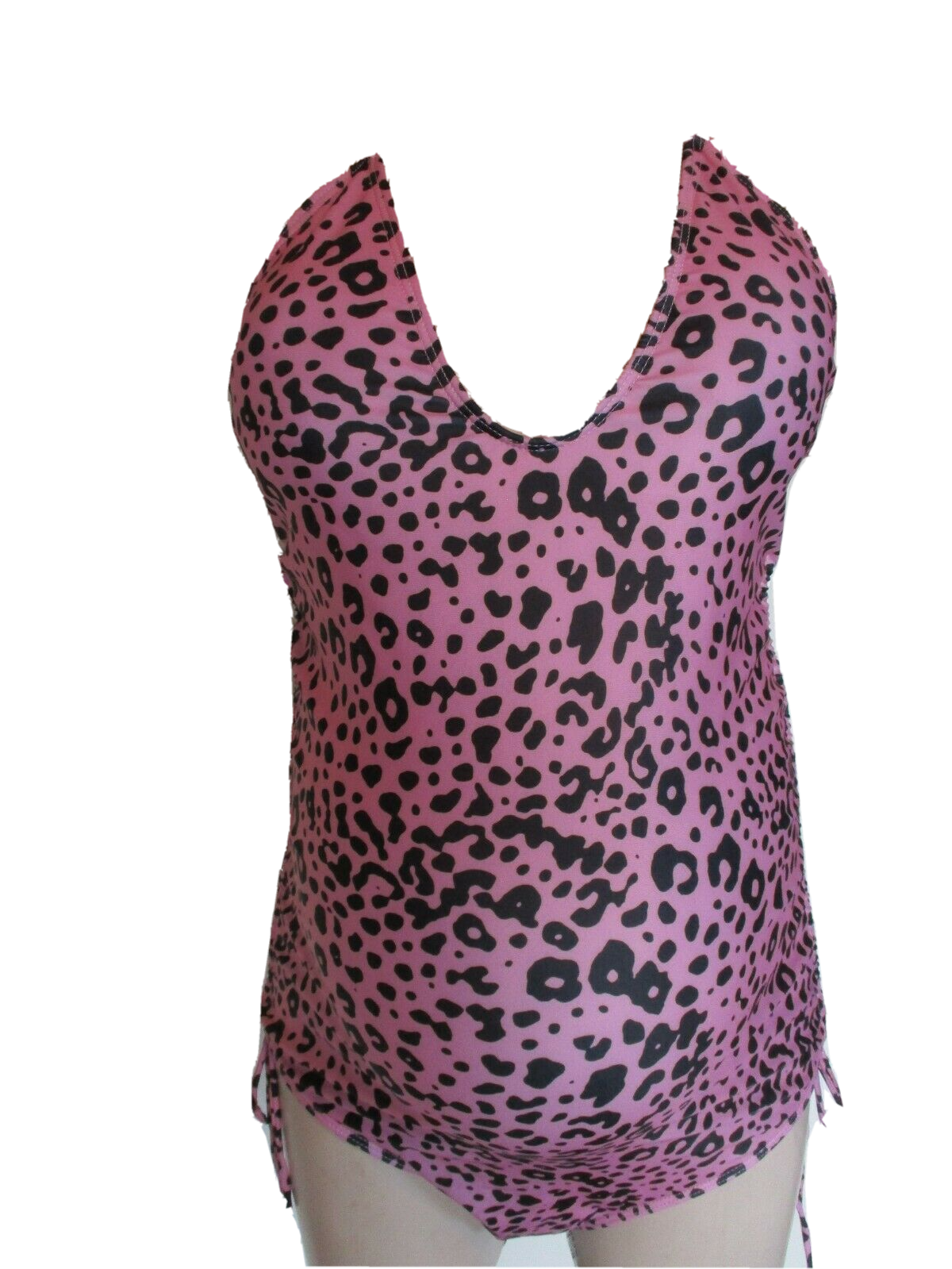 animal print maternity swimsuit