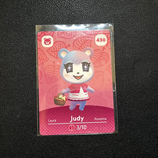 Judy 430 Authentic Animal Crossing Amiibo Card Series 5