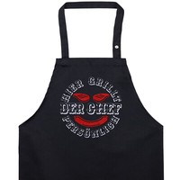 Hier Grillt Der Chef SchüRze GrillschüRze FüR MäNner: Chefkoch KochschüRze Bbq