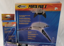 Estes Porta Pad E, Launch Controller, 3 Model Rockets, & 6 Starters - See Photos