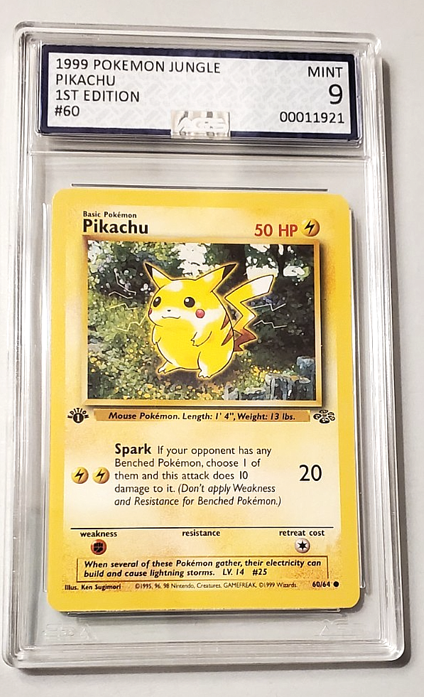 【海外版】Pikachu Jungle First Edition Pikachu [1st Edition] #60 Prices | Pokemon Jungle | Pokemon Cards