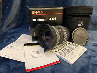 Sigma 10-20 mm F4-5.6 EX HSM DC Objektiv für Canon AF