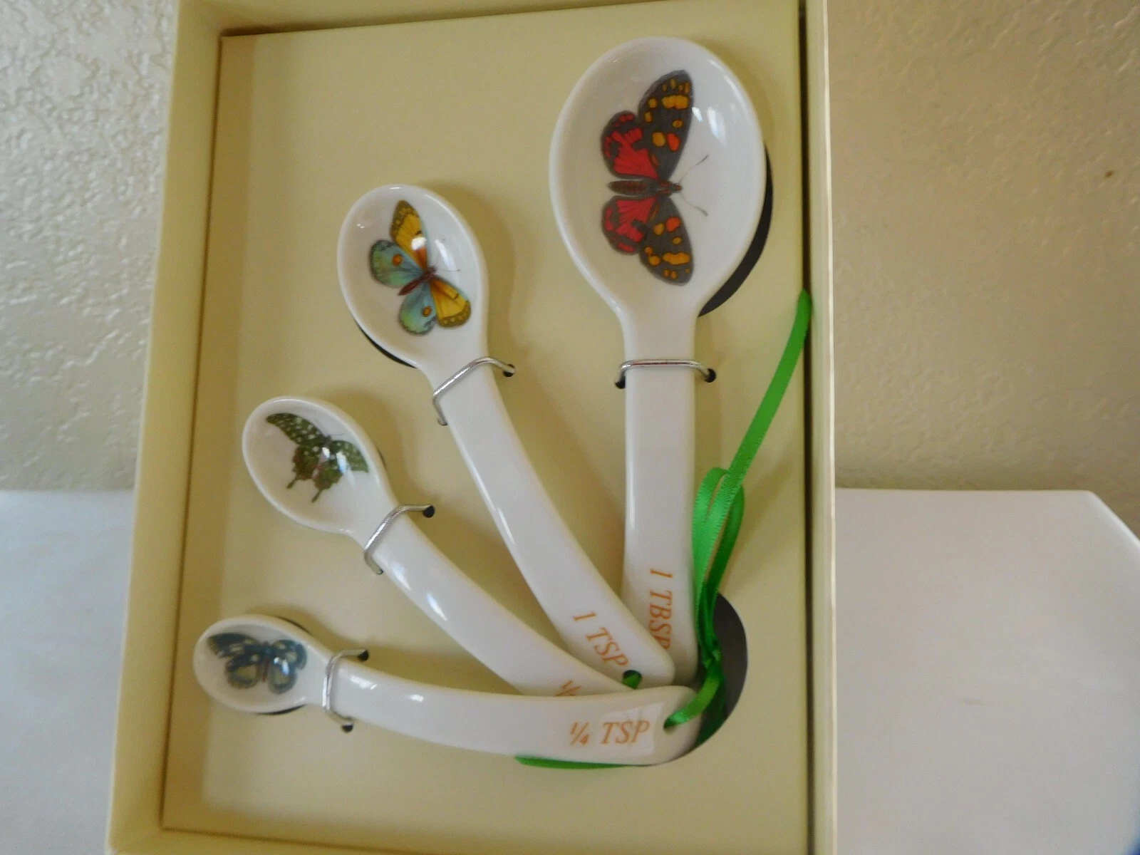 New Botanic Garden Harmony Porcelain Measuring Spoons Set Of 4