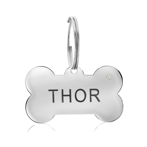 Etichetta Animale Domestico Personalizzata Incisa Personalizzata Id - Foto 6