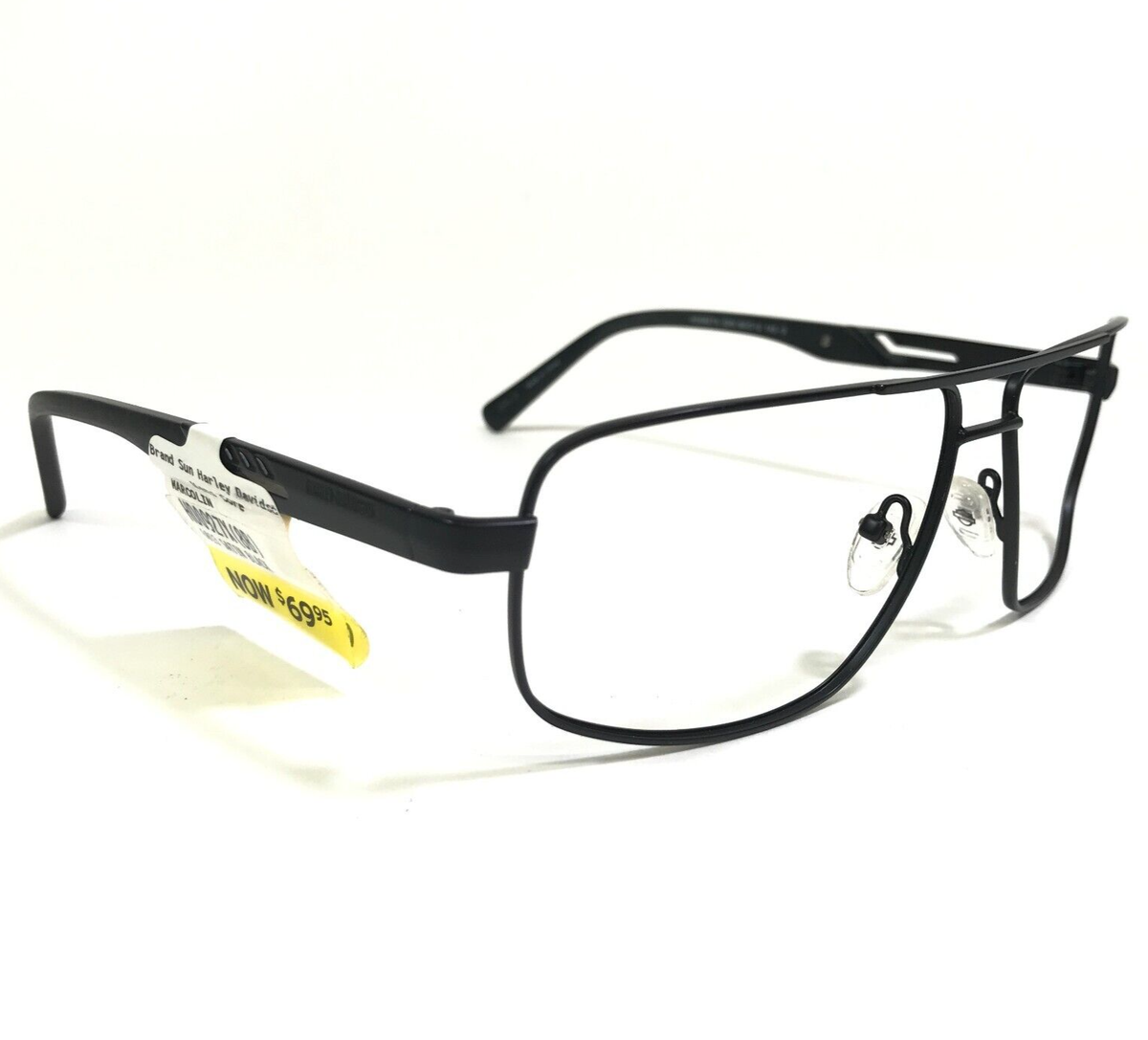 Harley-Davidson Eyeglasses Frames HD0927X 02N Black Square Extra