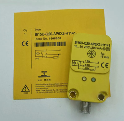 NEW TURCK Bi15U-Q20-RP6X2-H1141 Inductive Sensor