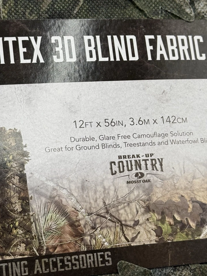 Mossy Oak Omnitex 3D Blind Fabric. Lot Of Two - Image 2 of 3