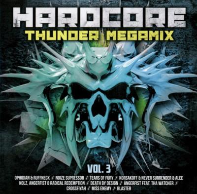 HARDCORE THUNDER MEGAMIX VOL.3 -NOIZE SURPRESSOR,BLASTER,MISS ENEMY... 2 CD NEU