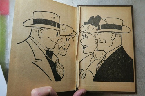 DICK TRACY MEETS THE NIGHT CRAWLER Whitman Authorized Edition 1945 *G+/G+* - Picture 3 of 6
