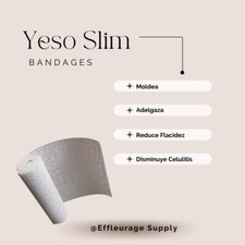 Venda yeso reductor plaster terapia Body Cuerpo Bandages Contouring Slimming