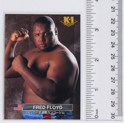 FRED FLOYD (No.61) - 1997 K-1 GRAND PRIX Trading Card | eBay