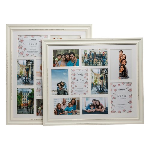 Hampton Frames Large Multi Picture Frame Collage Memories In Shabby