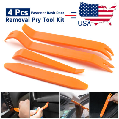 #ad #ad 4pcs Car Trim Removal Tool Panel Door Dashboard Fastener Remover Pry Set USA $3.99