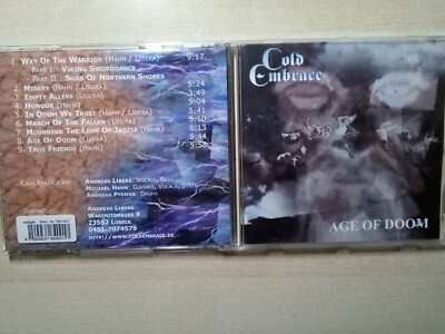 COLD EMBRACE - AGE OF DOOM - 1 A Doom Metal Lübeck 2001  / Gratisversand
