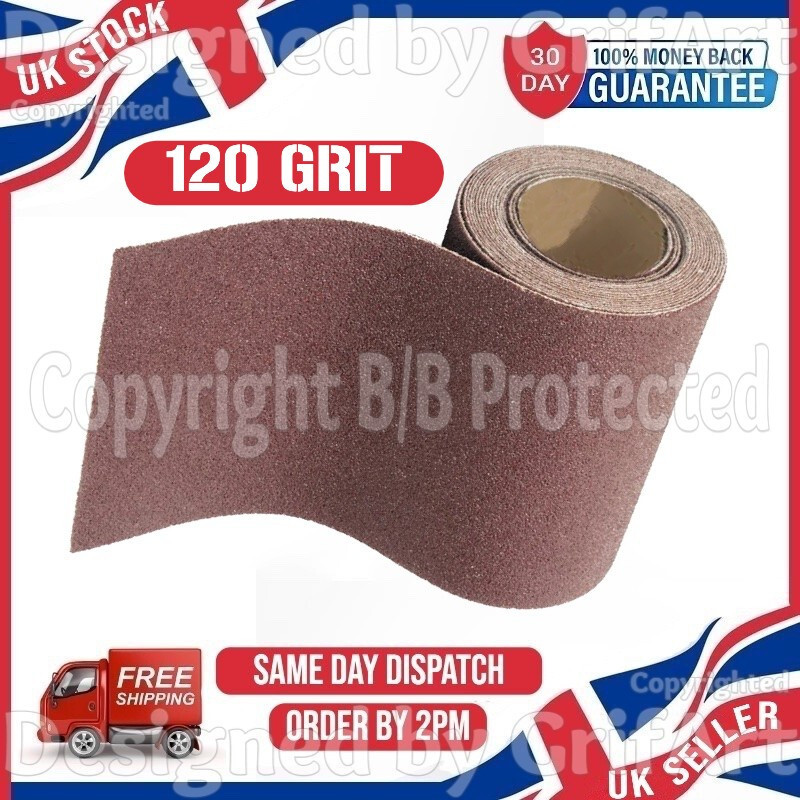 Vaunt 115mm X 10m 120G Sanding Roll | Vaunt Sanding Rolls