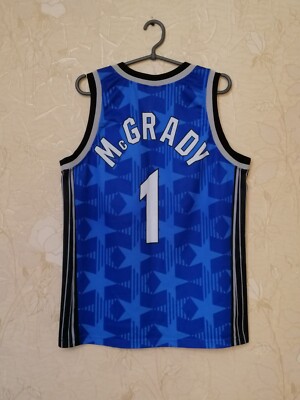 NBA Orlando Magic #1 McGRADY basketball shirt jersey Champion size