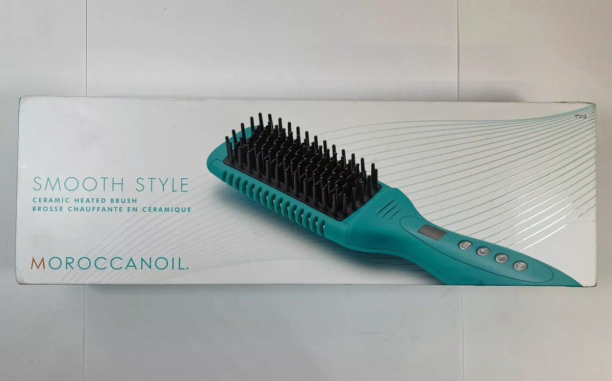 Smooth style ceramic heated brush Moroccanoil Ceramic Round Brush – Moroccanoil main image 2