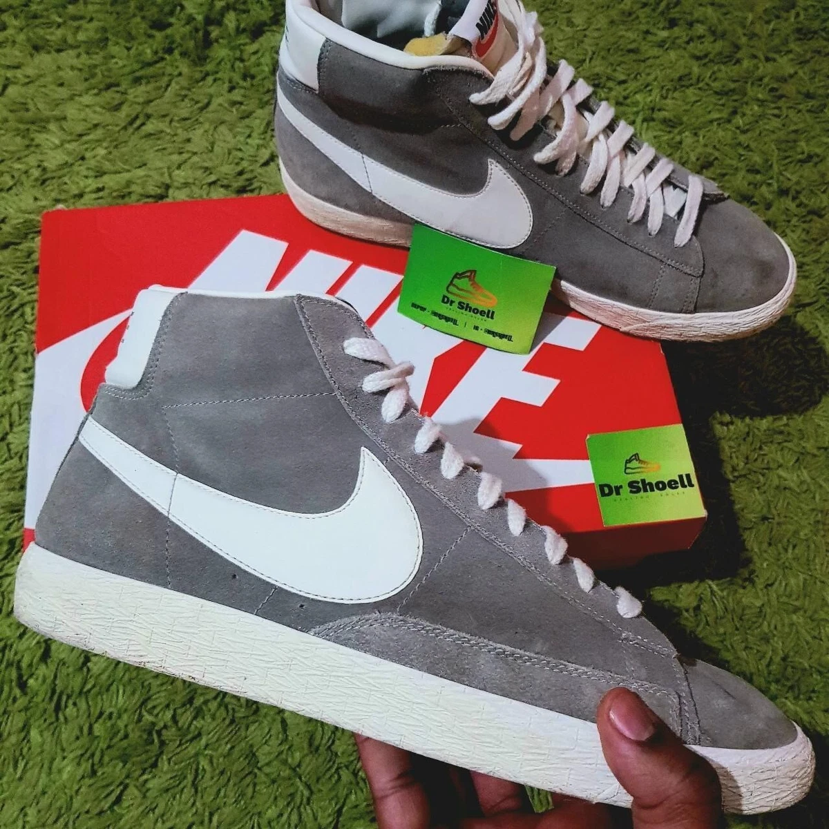 Nike blazer cheap wolf grey