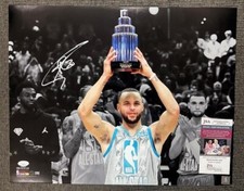 STEPHEN CURRY SIGNED AUTO 16X20 ALL-STAR PHOTO JSA AT89514 GOLDEN STATE WARRIORS