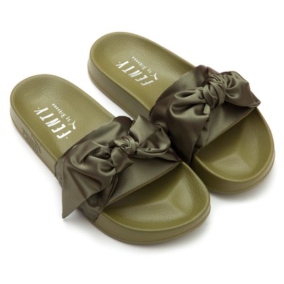 fenty x puma bow slides