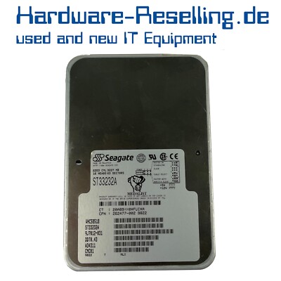 Seagate Medalist 3.2GB IDE 4500RPM 3,5'' HDD ST33232A 9J7012-031