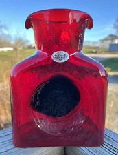 Blenko Glass Water Bottle 384 - Special Edition - Eclipse