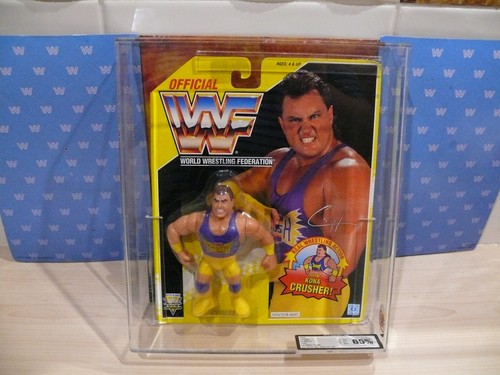 WWF WWE Hasbro series 7 Crush yellow card MOC New ...