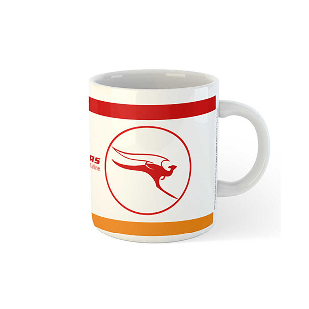 Qantas Australiana Retro Styled Logo Novelty Mug 300ml 1968 Flying ...