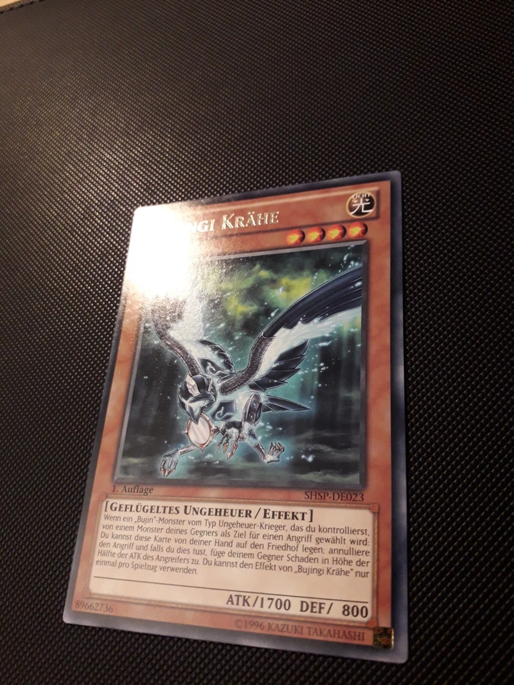 Yu-Gi-Oh! Bujingi Krähe, SHSP-DE023, Rare, 1. Auflage, Deutsch, Near Mint - Bild 2 von 4