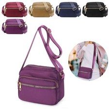 Womens Waterproof Messenger Cross Body Ladies Handbag Shoulder Bag Small Purse