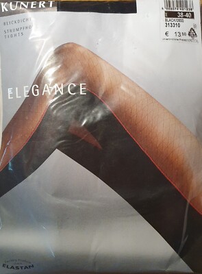 SEXY: KUNERT Strumpfhose Collant ELEGANCE 313310, 38-40, black, NEU&OVP *RARITÄT