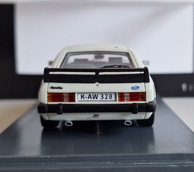 Ford England Capri MKIII Turbo Coupe 1981 White 1:43 Neo 43328