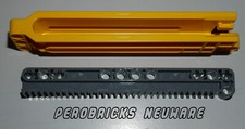 Lego® Technic Zahnstange mit Gehäuse gelb Kranausleger #18940  #18942 NEUWARE