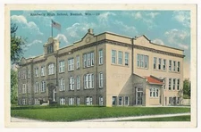 Kimberly High School, Neenah, Wisconsin ca.1920