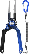 Lockable Handy Fishing Pliers with Innovative Ergonomical Handle, Corrosion Salt