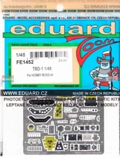 1/48 Eduard #FE1452 TBD-1 Devastator Zoom Details For HobbyBoss Kit