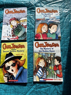 Lot Of 4Cam Jansen Books Mystery Chapter Books For Grade 2 and Grade 3
