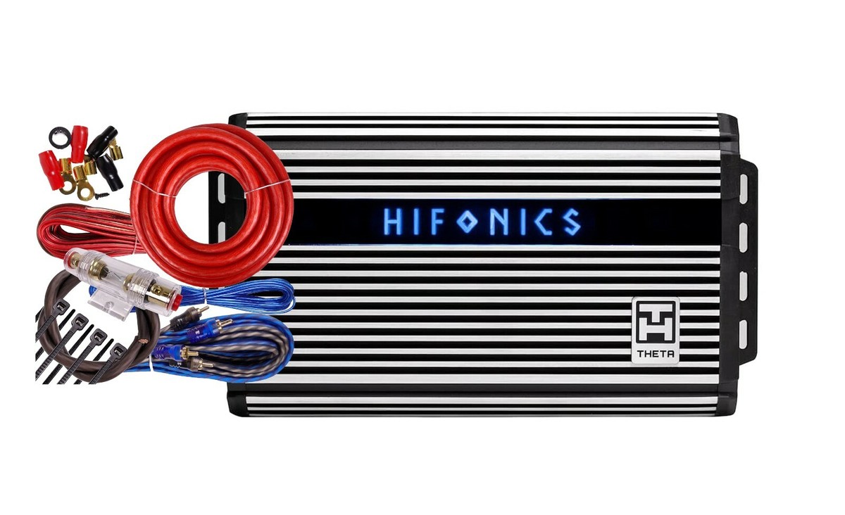 Hifonics ZTH-1225.1D 1200W Zeus Theta Compact Mono Car Amplifier +