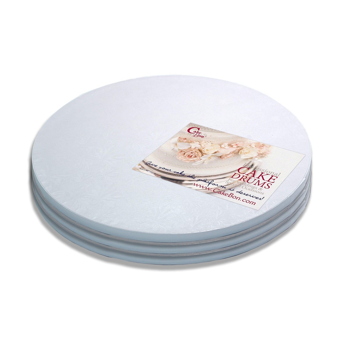 Snapklik.co : Thick, Round Cake Boards, 16-Inch Round, Sturdy, Grease