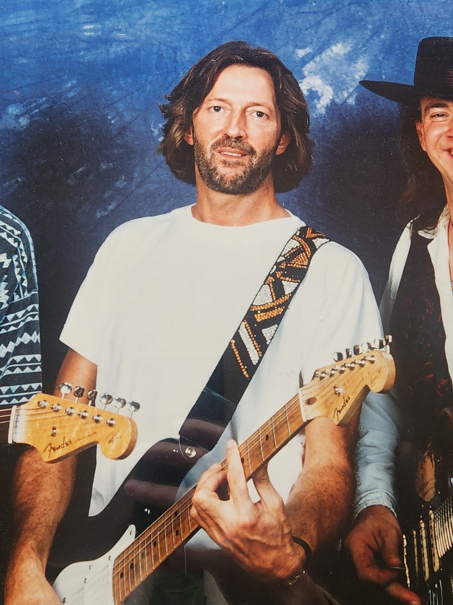 Rare Stevie Ray Vaughan Eric Clapton Jimmie Vaughan Robert Cray