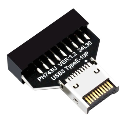 Type E 20Pin To USB 19P/20P Converters For Desktop Motherboards Accessories