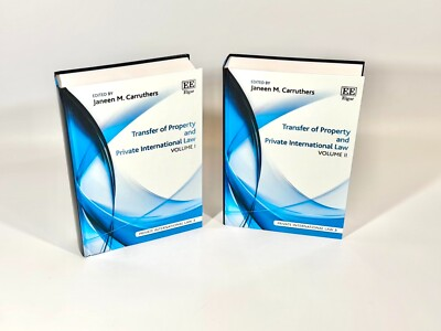 #ad #ad Transfer of Property and Private International Law Series 3 Hardcover $199.00